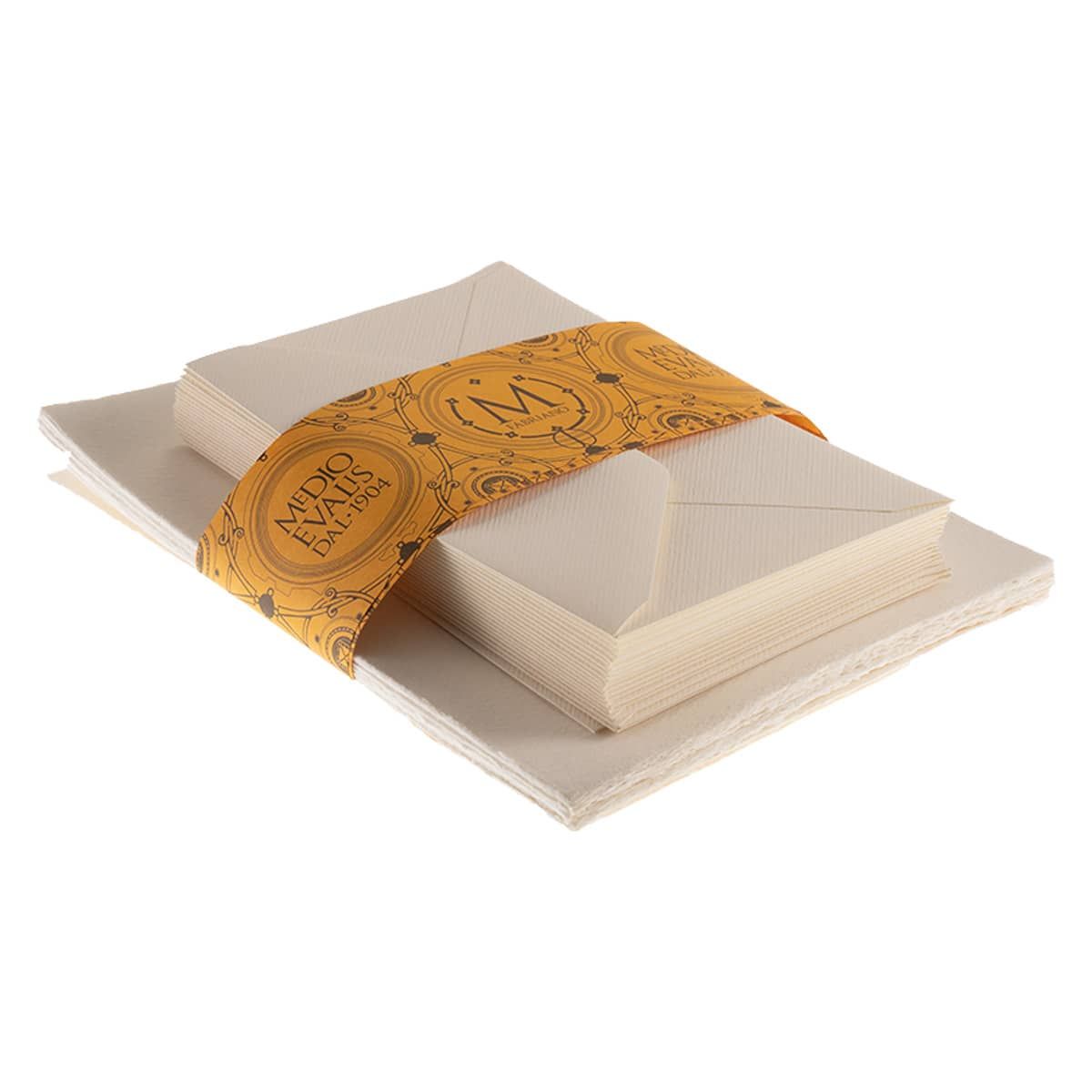 Fabriano Medioevalis Folded Blank Cards & Envelopes 3.3"x5.1" (Box of