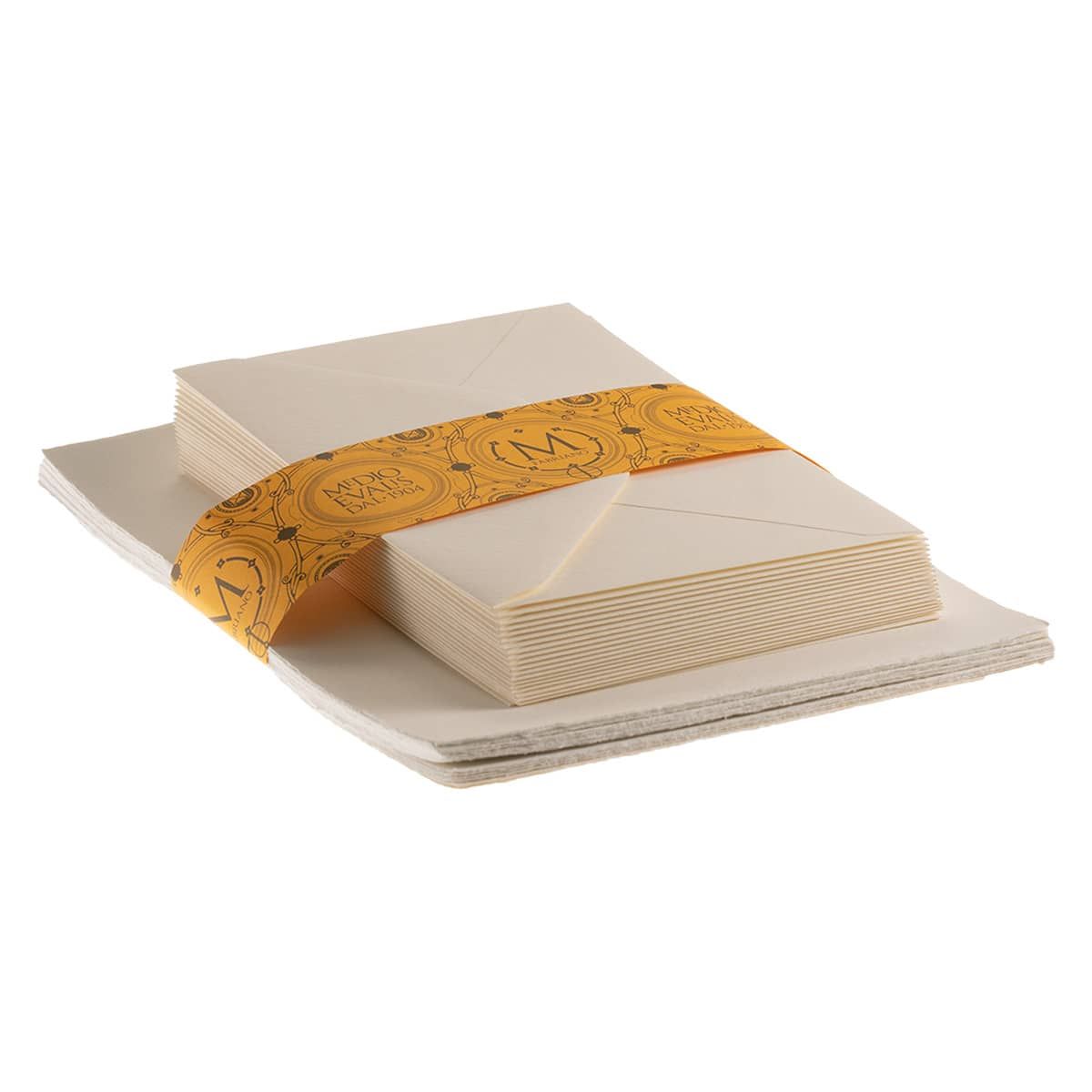 Fabriano Medioevalis Folded Blank Cards & Envelopes 4.5"x6.7" (Box of