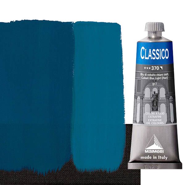 Maimeri Classico Oil Color 60 ml Tube - Cobalt Blue Light Hue