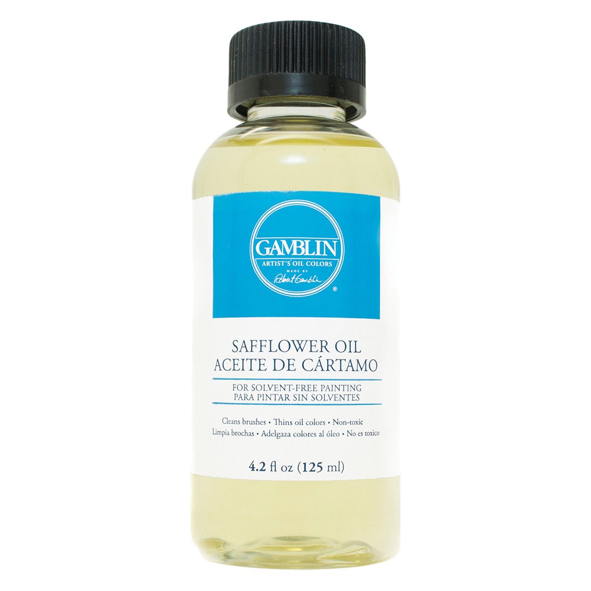 Gamblin Safflower Oil 4.2oz Bottle Jerry's Artarama