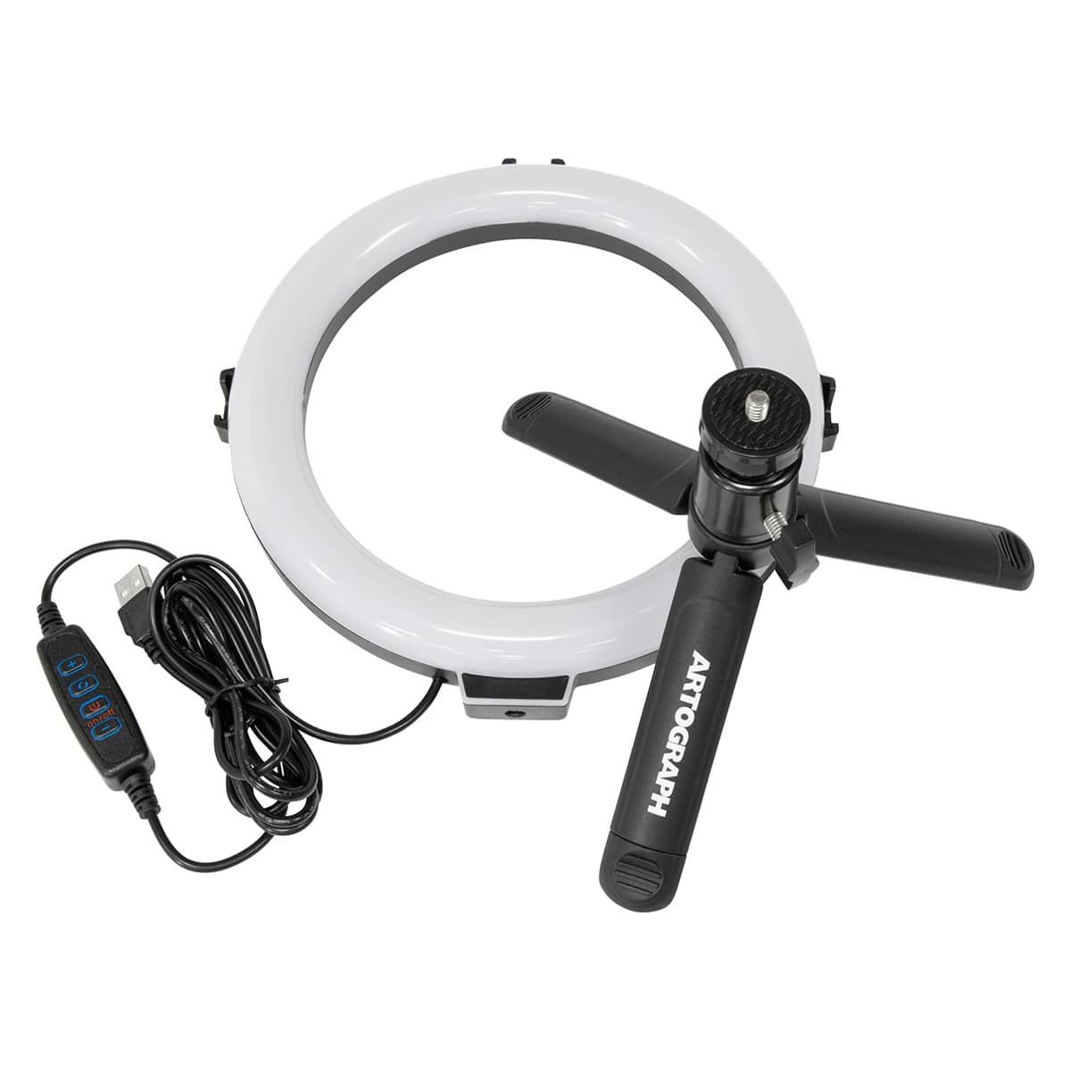 Artograph Mini Ring Light with Desk Stand 8" Jerry's Artarama