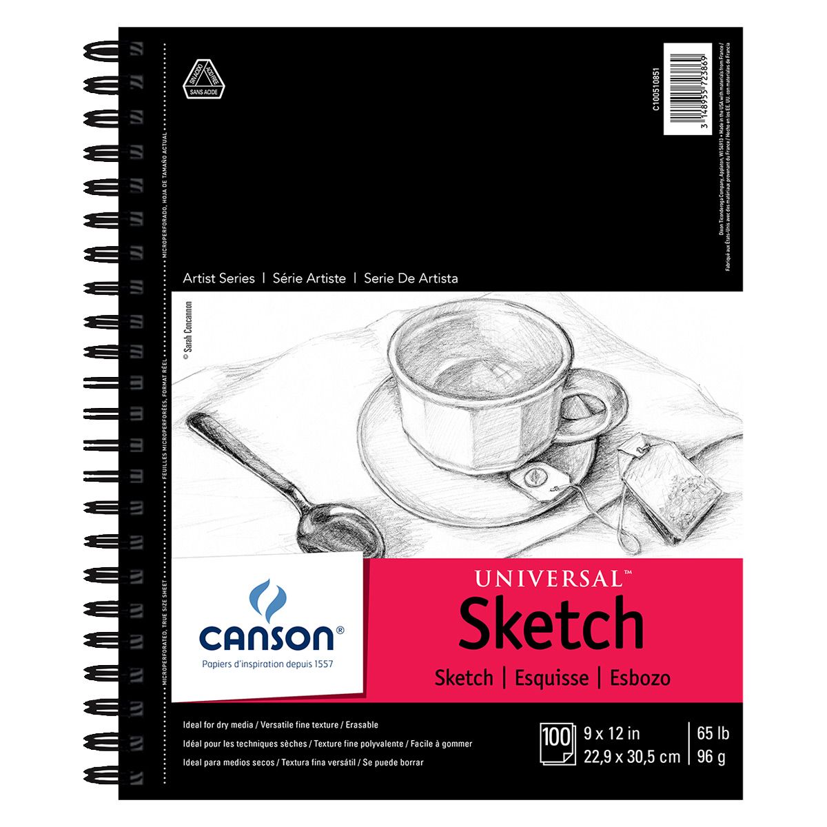 Canson Universal Sketch Pads - 9"x12"