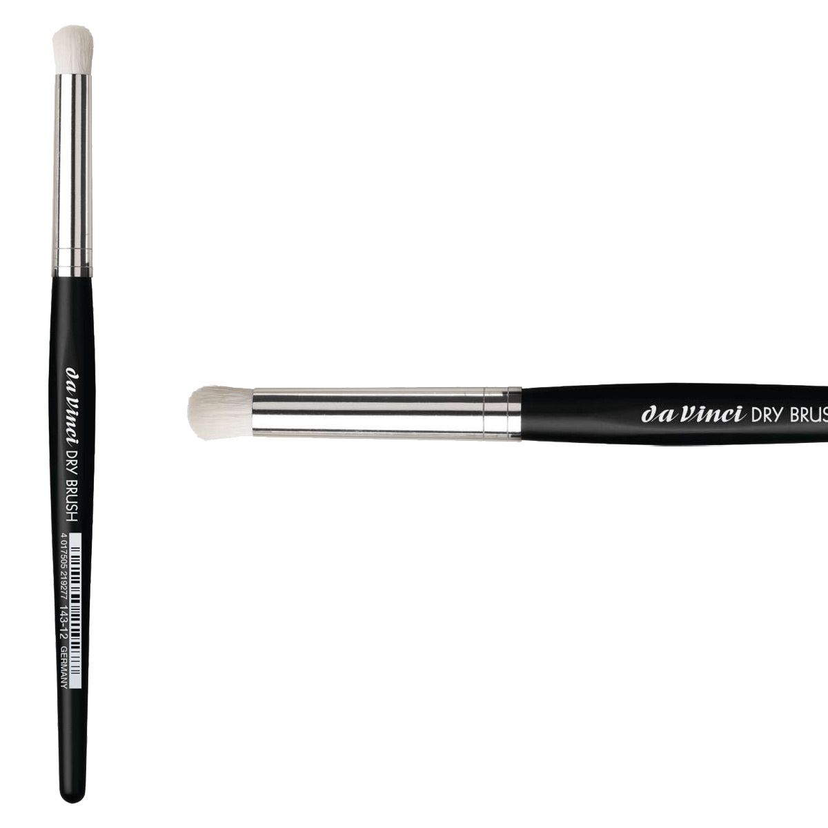 Dry Brush Series 143 Synthetic Goat Short Handle, Size 12 Round Jerry