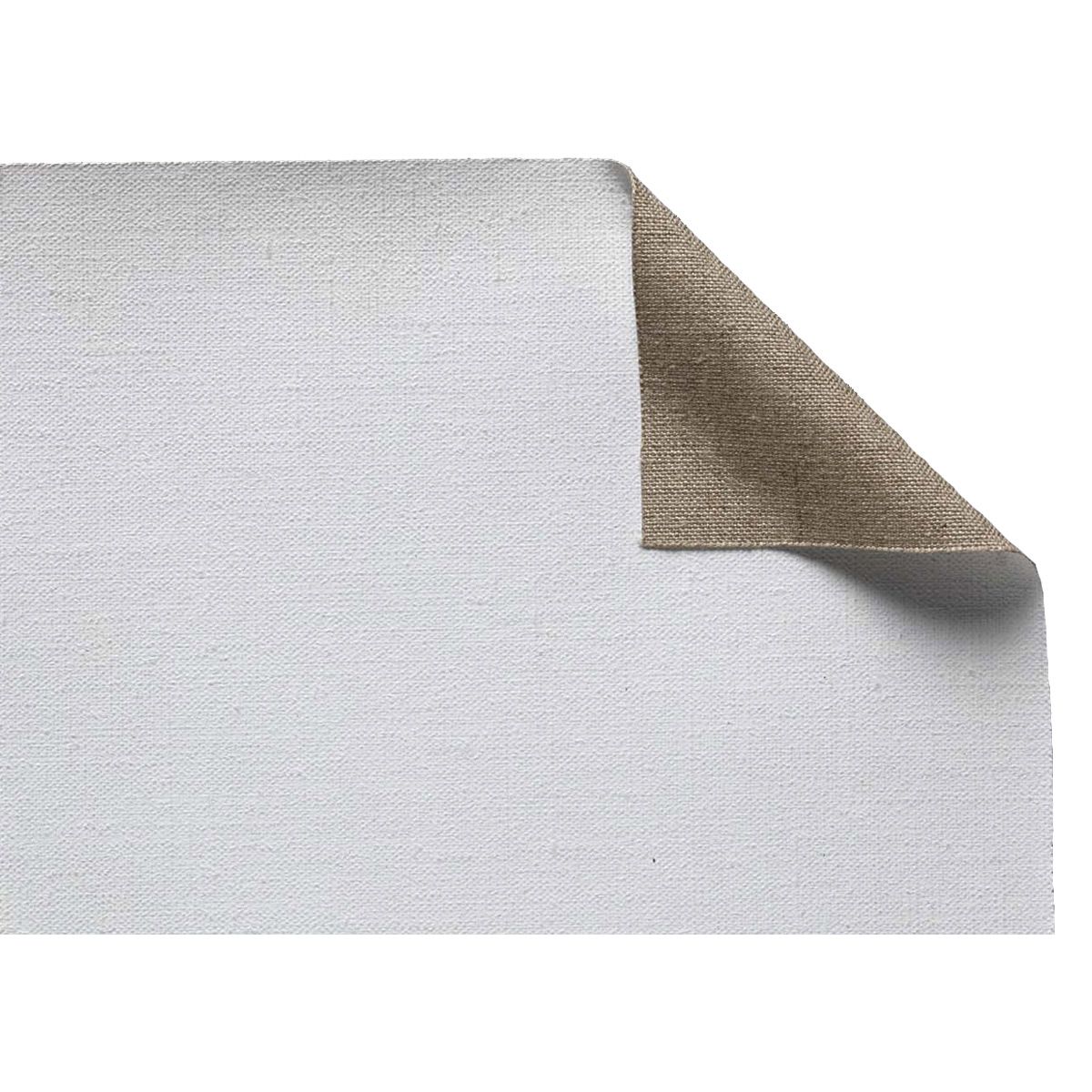 Claessens Linen #166 Double Universal Primed Medium Texture Roll, 122" x 10.9 yd