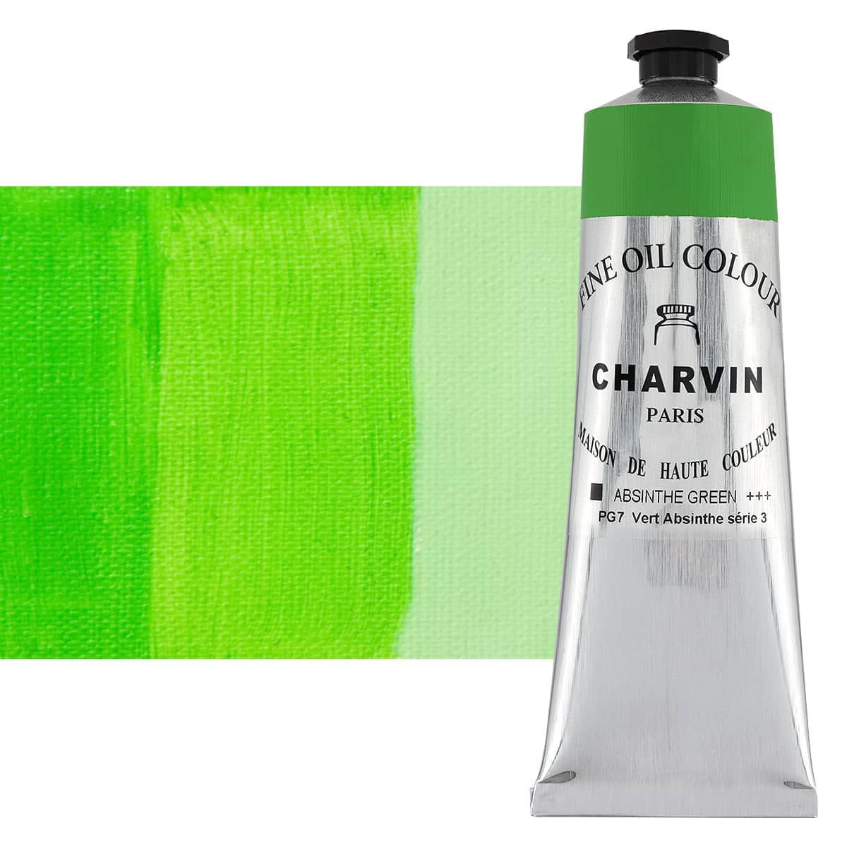 Charvin Fine Oil Paint, Zinc White - 150ml