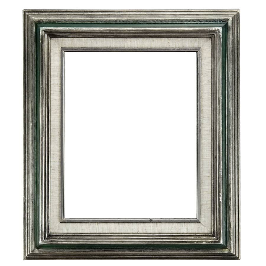 Accent Wood Frame 16x20" Silver Green