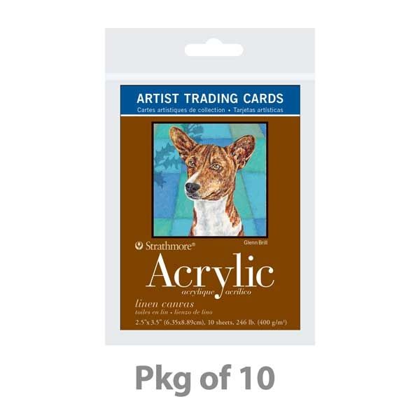 Strathmore Artist Trading Cards Acrylic 21/2" x 31/2" 1 Pack (10
