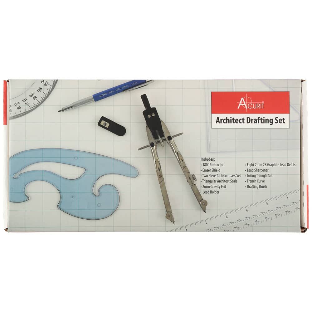 Convenient set contains all the tools for everyday drafting
