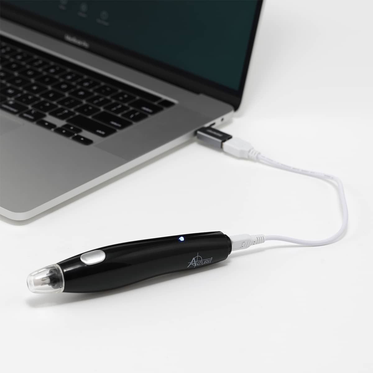 Recharge the electric eraser with any available usb port