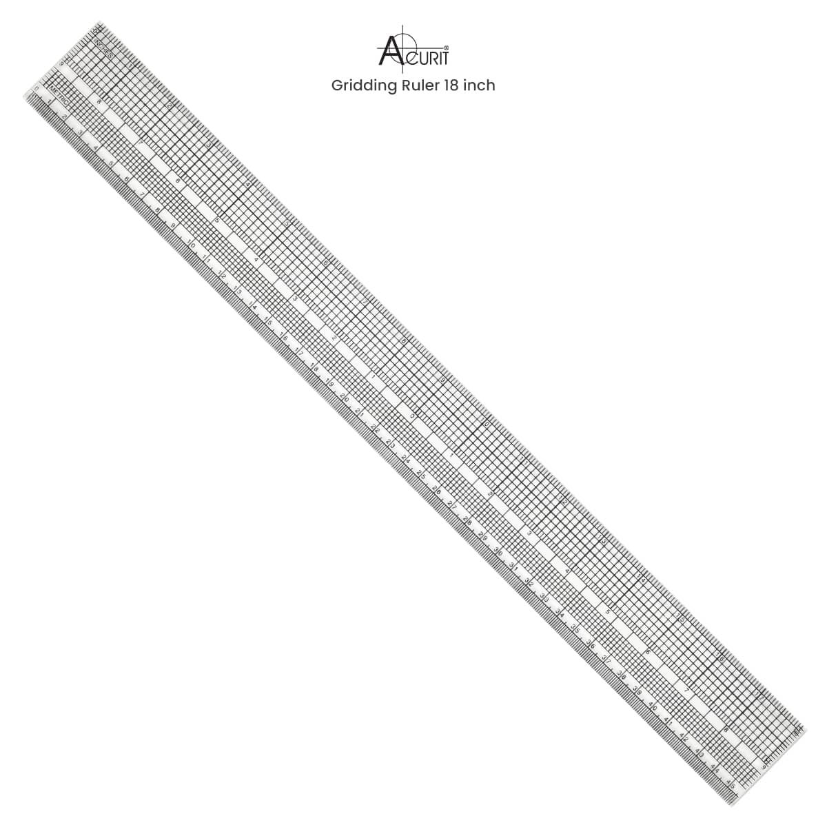 6 12 Clear Acrylic Rulers for Crafting 12 Inch Zero-Centering Ruler Easy  Measurements Hand Card Making Tools