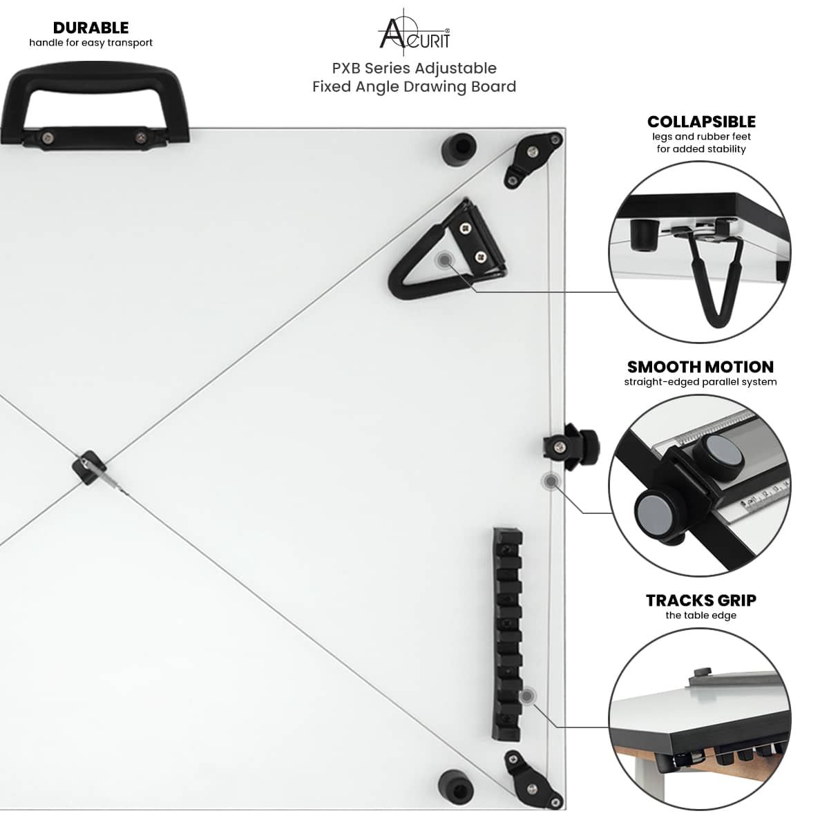 Fixed Angle PXB Drawing Board features
