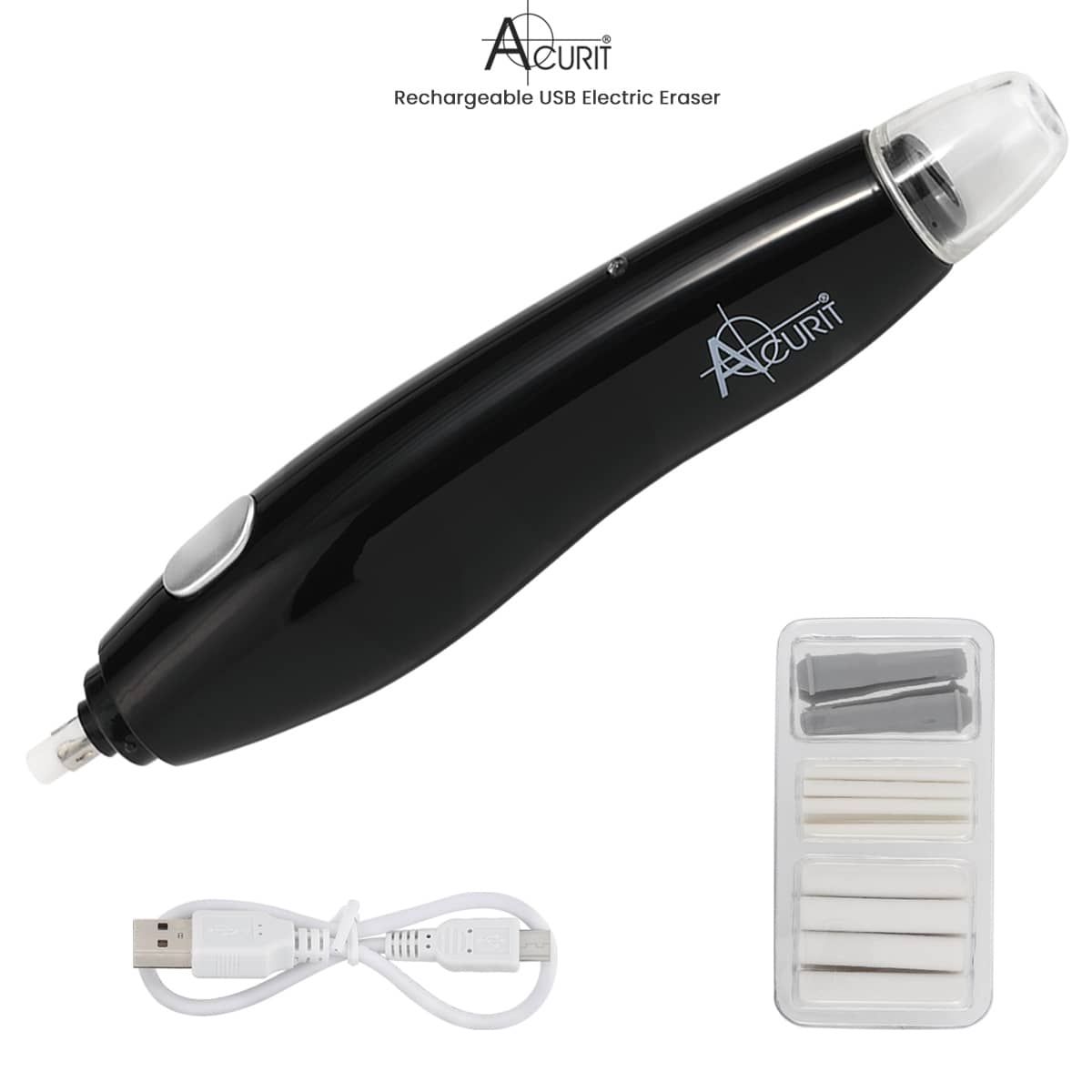 Electric Eraser, Battery-Operated Eraser, Acurit