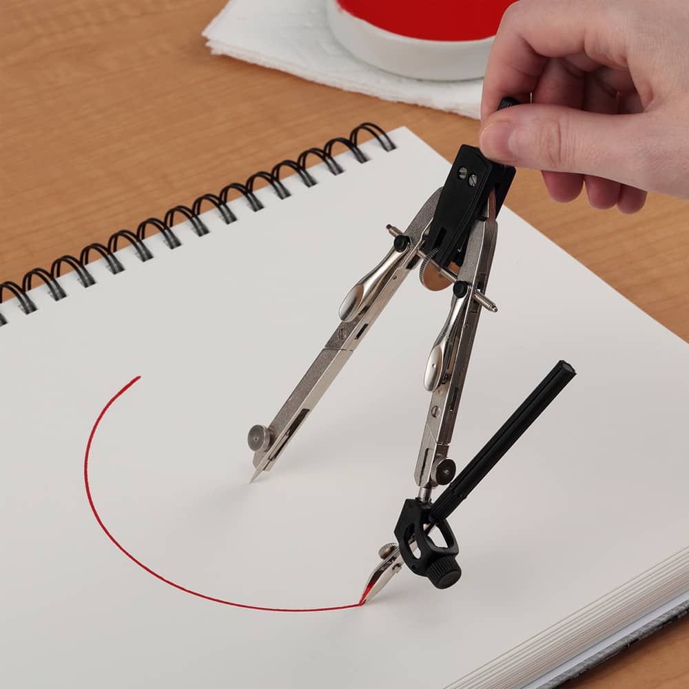 OLYCRAFT 4Pcs Art Ruling Pen Set 4 Sizes Fine Line Fluid Pen