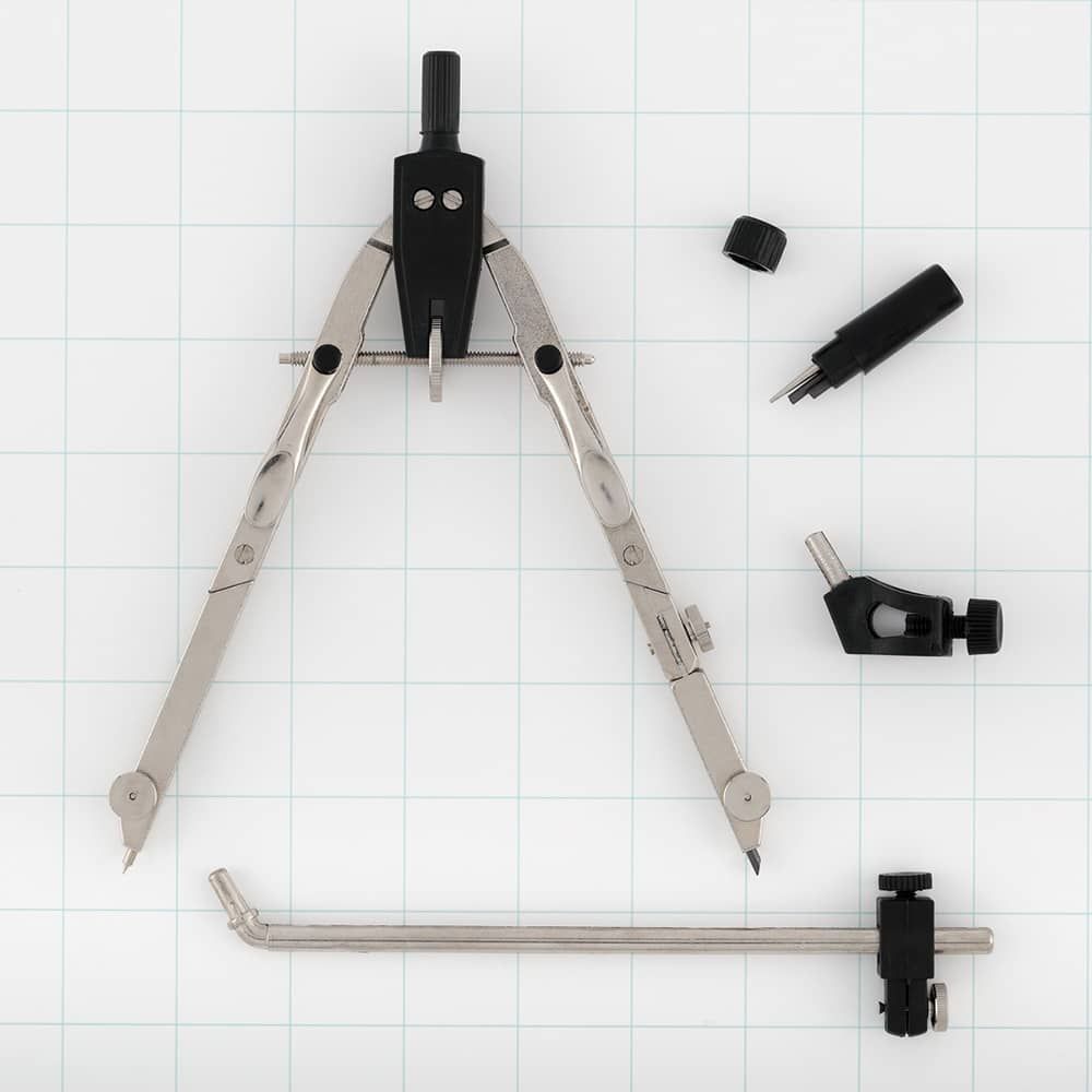 Maverick Drafting Kit Bow Compass Instrument Set