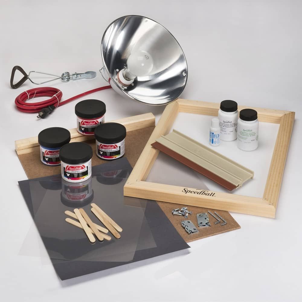 Advanced All In One Screen Printing Kit Contents