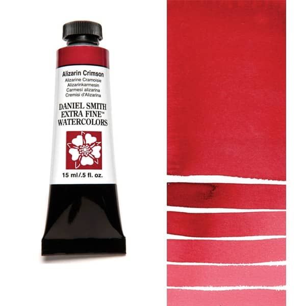 Daniel Smith Extra Fine Watercolors - Alizarin Crimson, 15 ml Tube