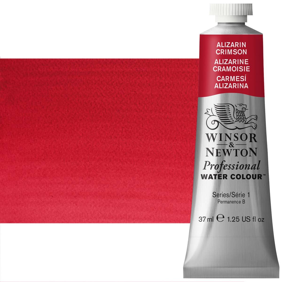 Winsor & Newton Professional Watercolor - Alizarin Crimson, 37ml Tube