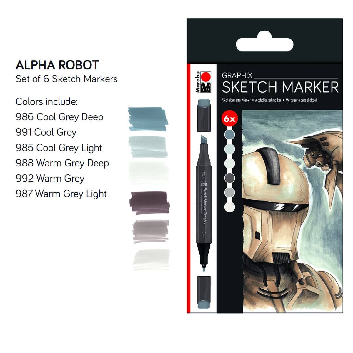 Alpha Robot Colors