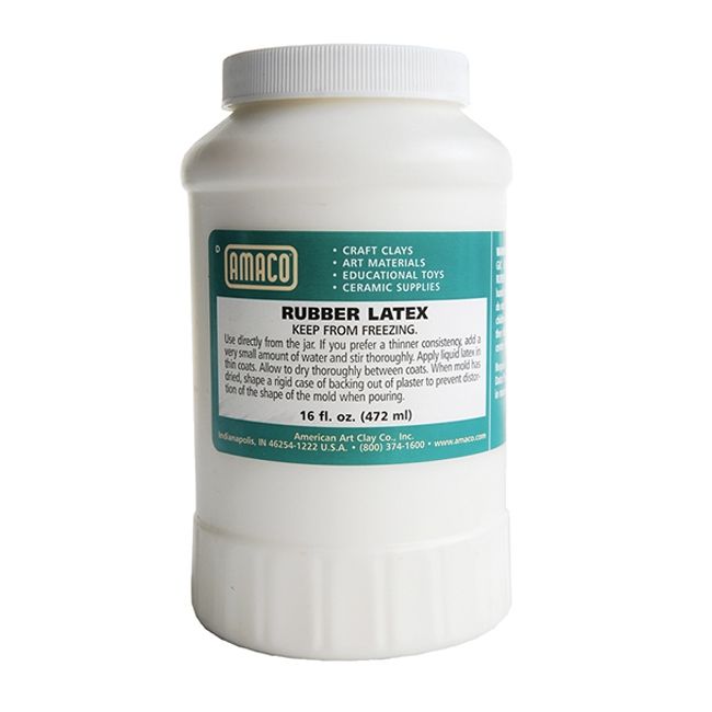 Amaco Rubber Latex 16oz Jar Jerry's Artarama