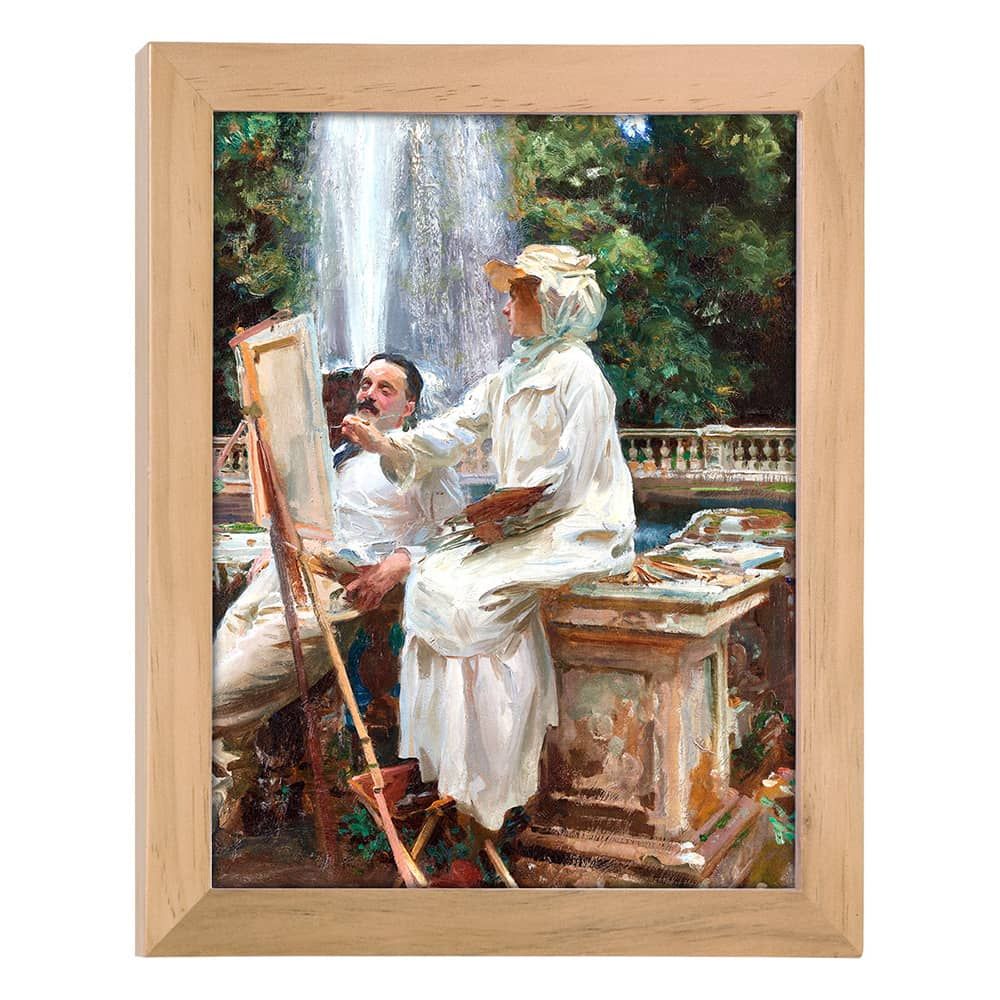 Ambiance Gallery Wood Frame 12" x 24" Natural, 11/2" Profile (Single