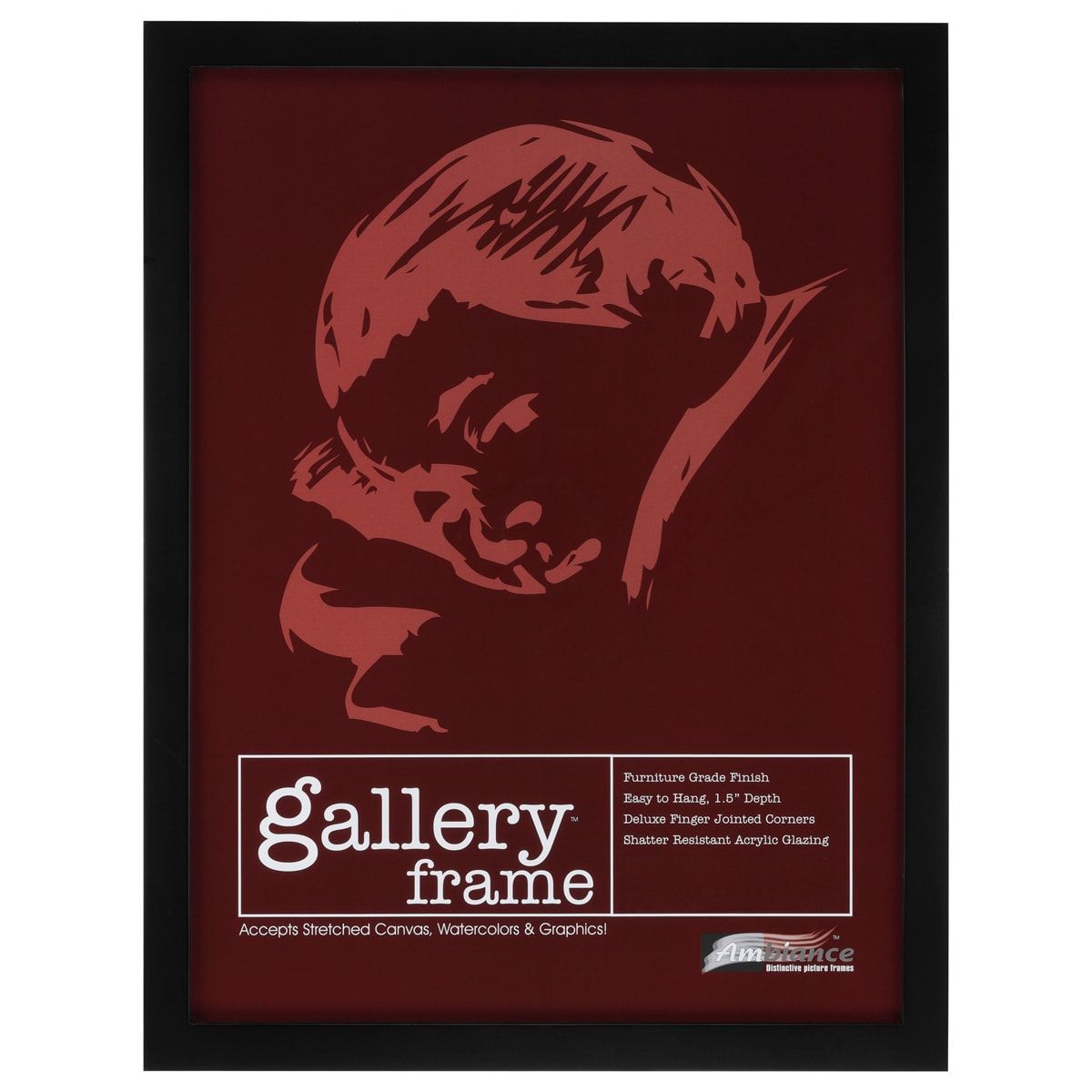 Ambiance Gallery Wood Frame 1-1/2" Deep 