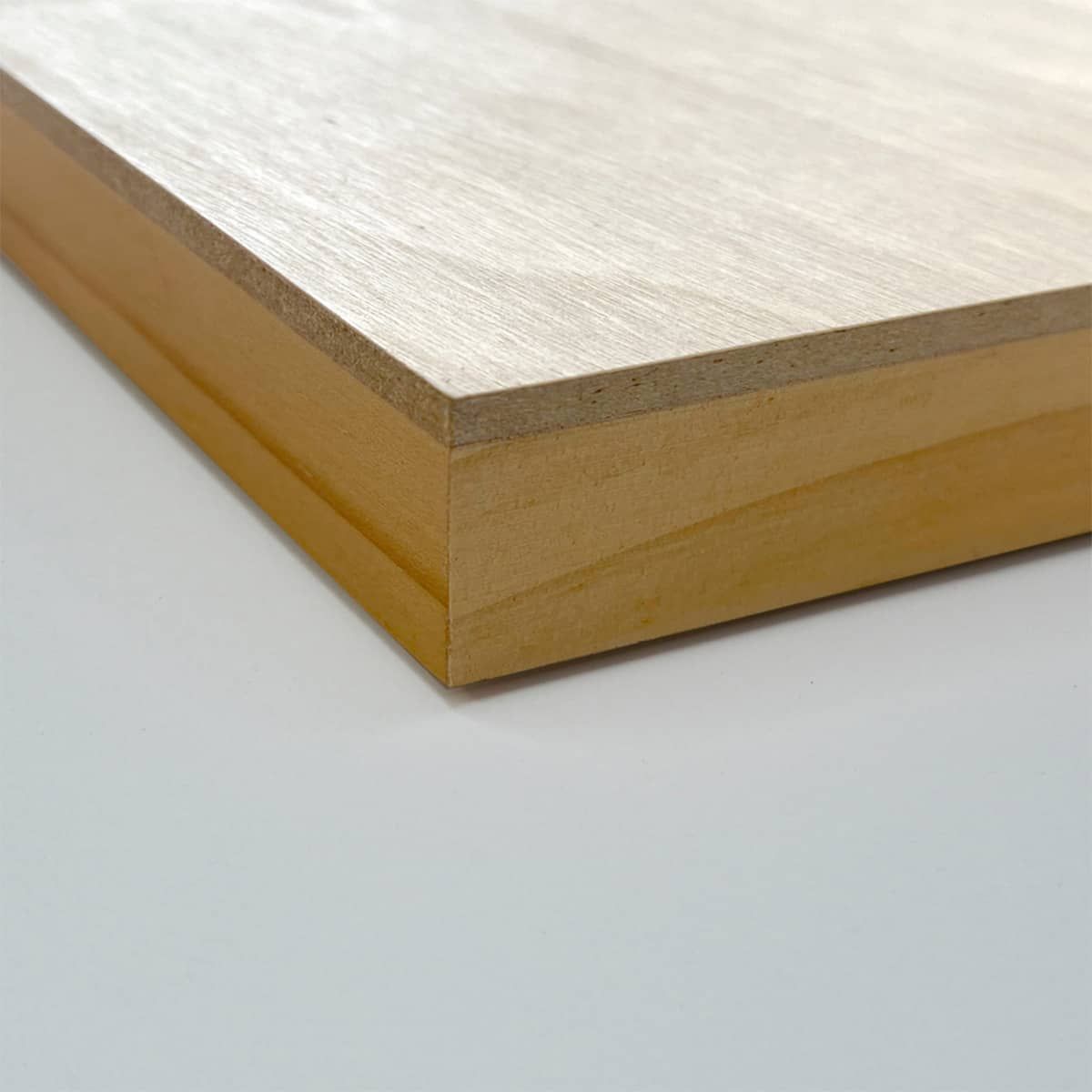 Rigid birch plywood surface