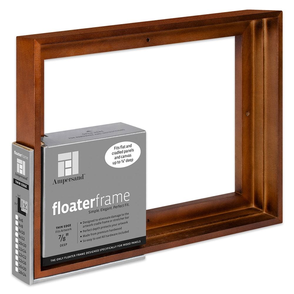 Floating Frame fits 1 1/4 Deep Canvas Painting Artwork Floater Framed  Stretched