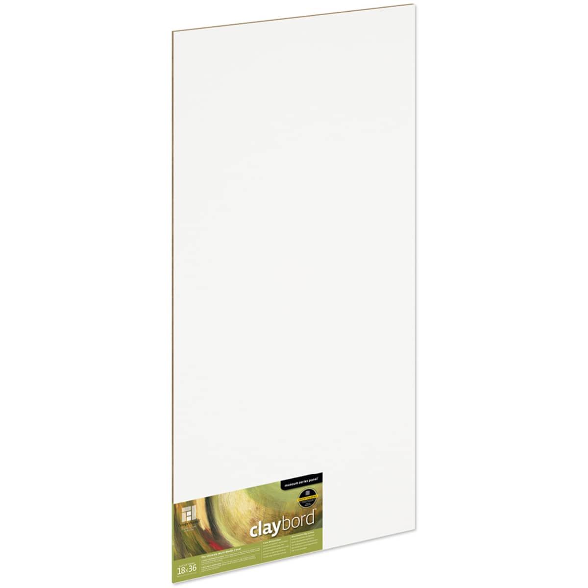 Ampersand Claybord Panel 1/8" 18" x 36" Jerry's Artarama