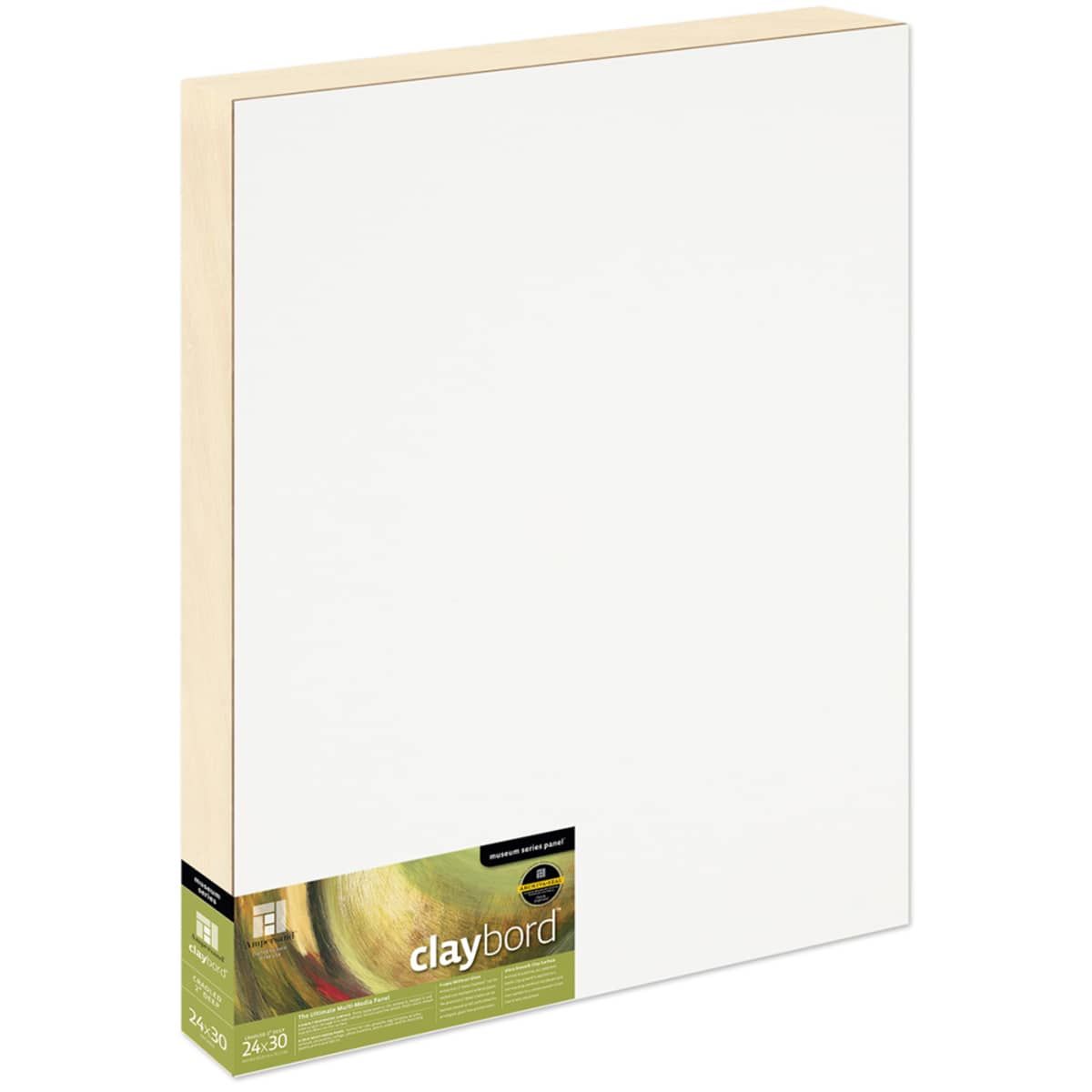 Ampersand Claybord Panel 2" Cradle 24" x 30" Jerry's Artarama