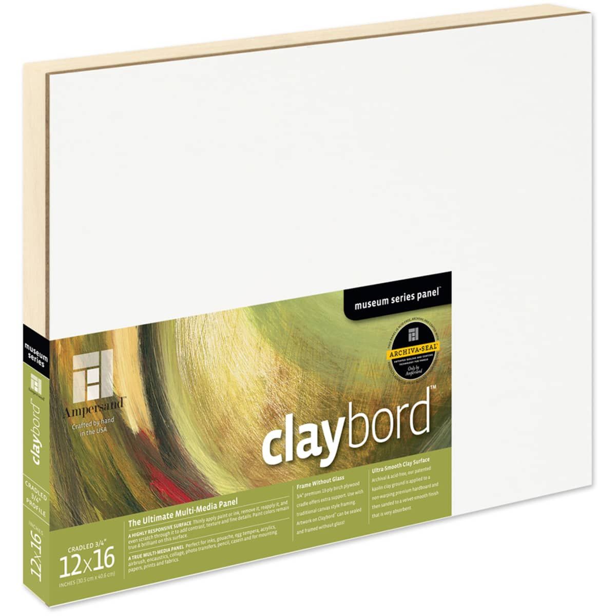 Claybord Smooth Panel 3/4