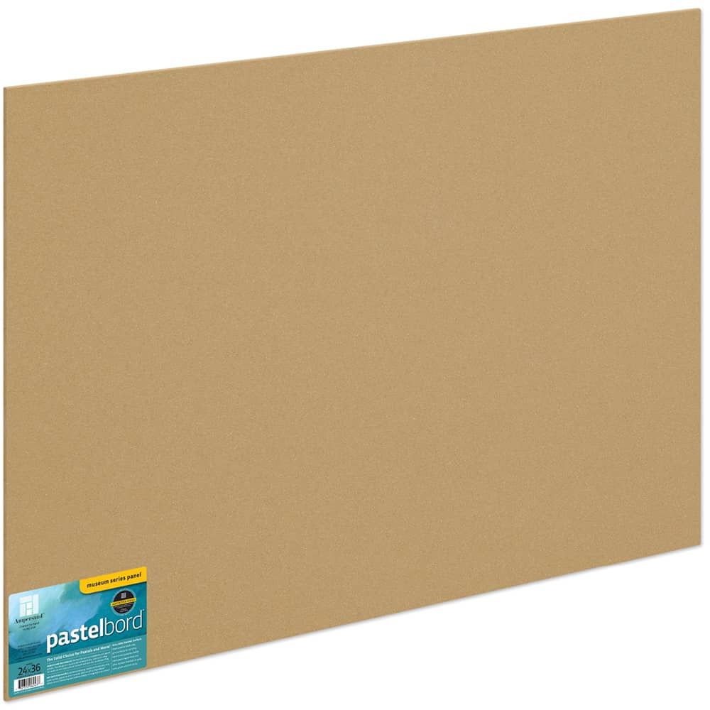 Ampersand Museum Series Pastelbord Single Board 24x36" Sand Jerry's Artarama