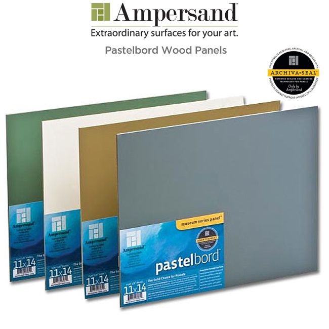 Ampersand Museum Series Pastelbord  Wood Panels