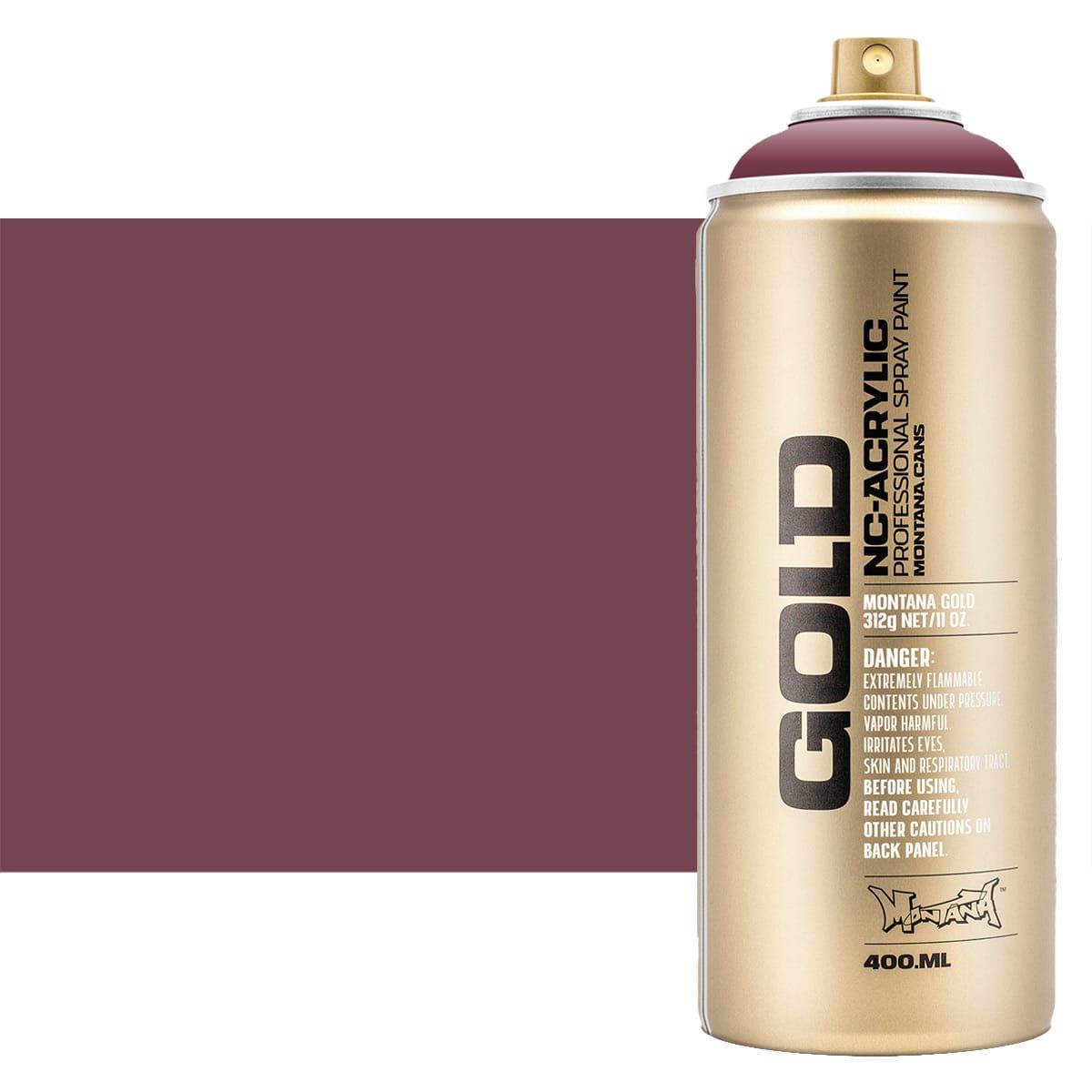 Montana GOLD Acrylic Professional Spray Paint 400 ml - Ancient Pink