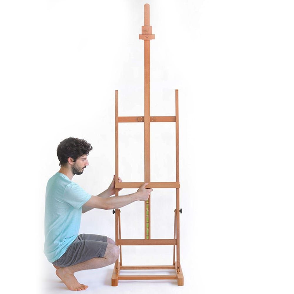 Studio H-Frame Easel on Wheels (Milan) – Art Academy Direct