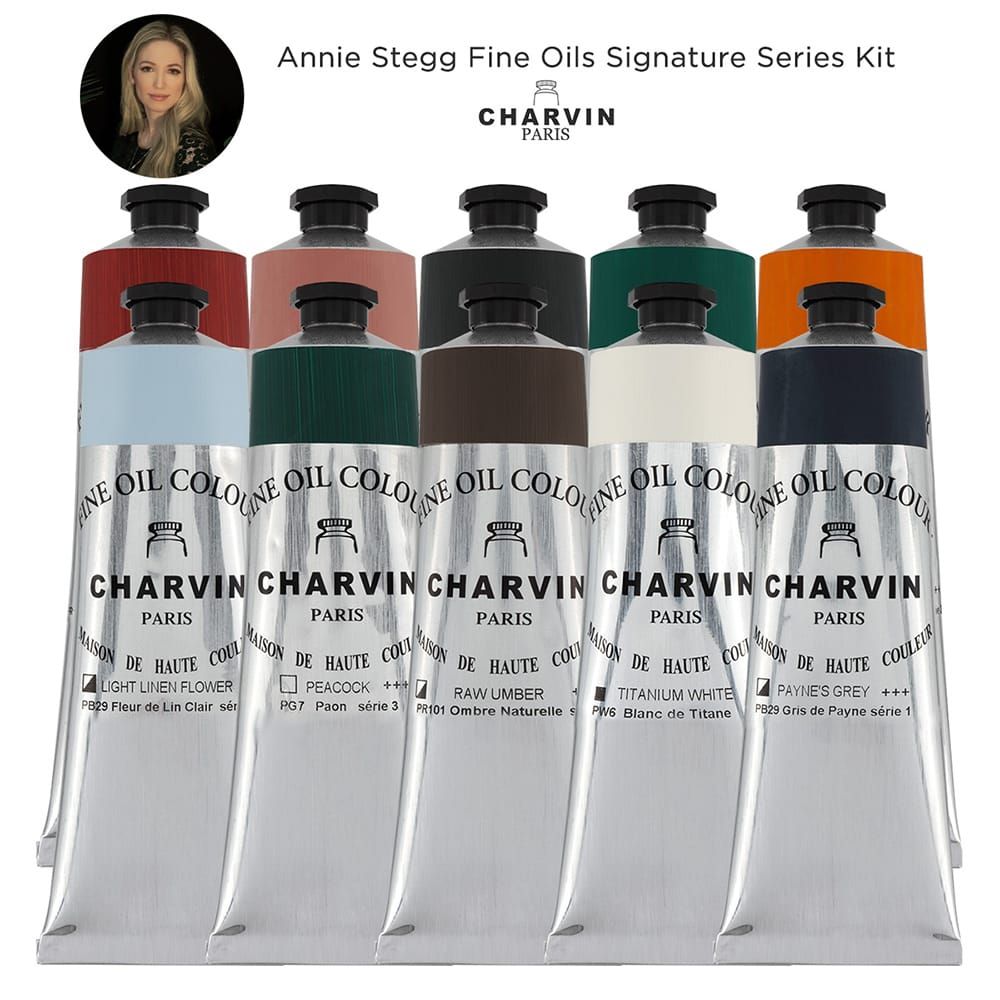 Annie Stegg Charvin Fine Oil Signature Series Painting Kit