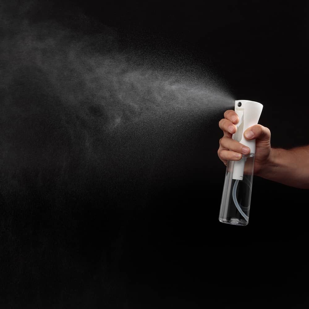 Spray lasts a continuous 2-3 seconds