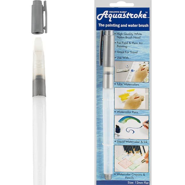 Aquastroke Watercolor Brush Pen Flat 12 mm