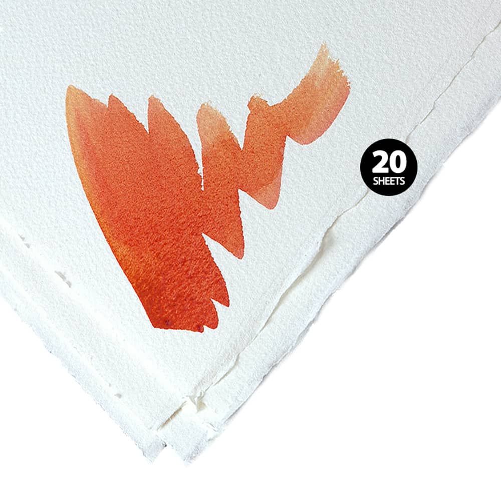 Arches Watercolor Paper 22"x30", 140lb Cold Press, Bright White 20 Sheets