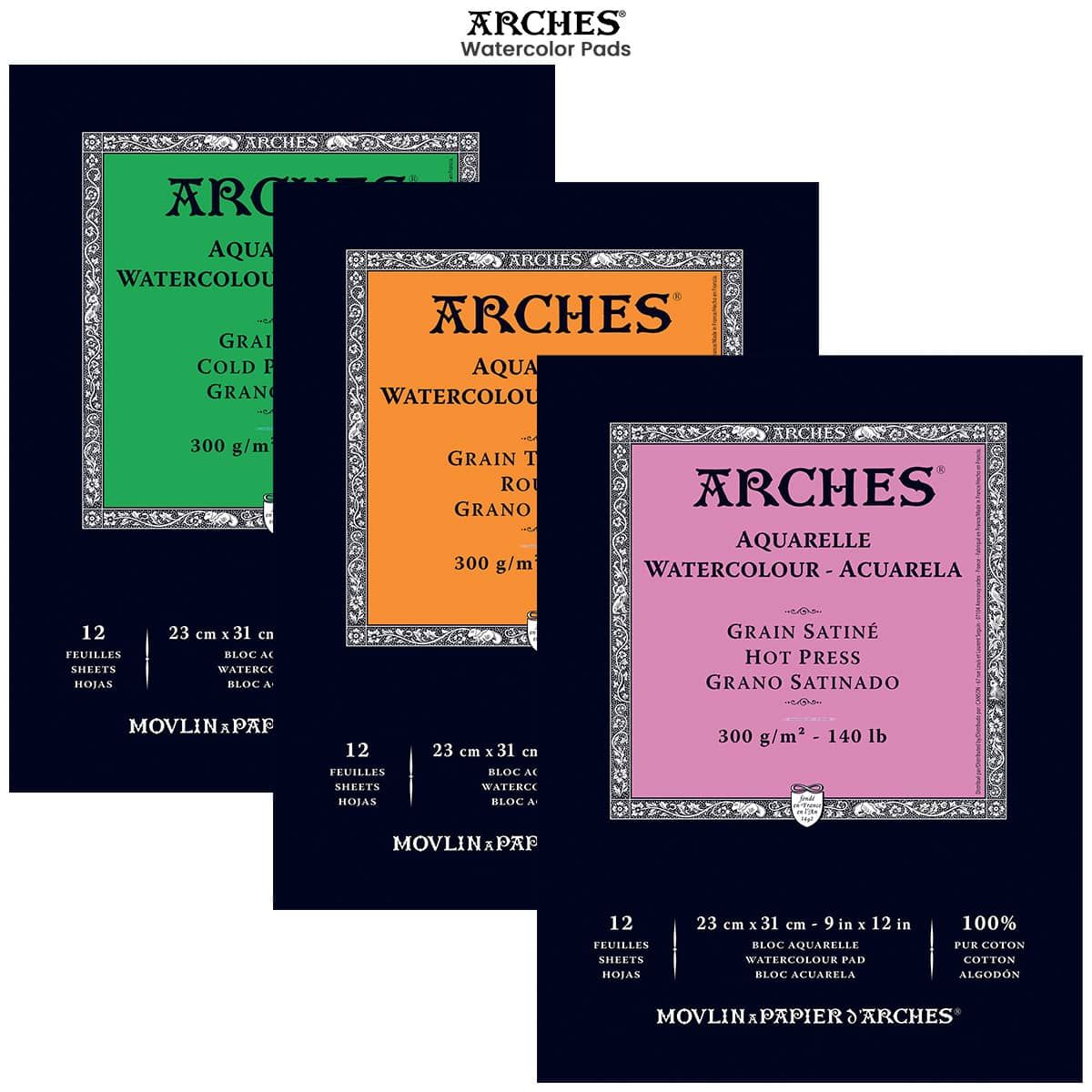 Arches Watercolor Pads 