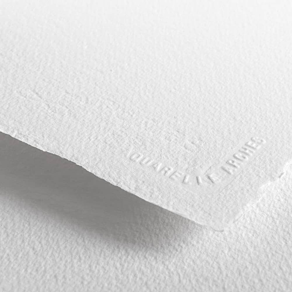 Arches bright white 100% cotton rag watercolor paper