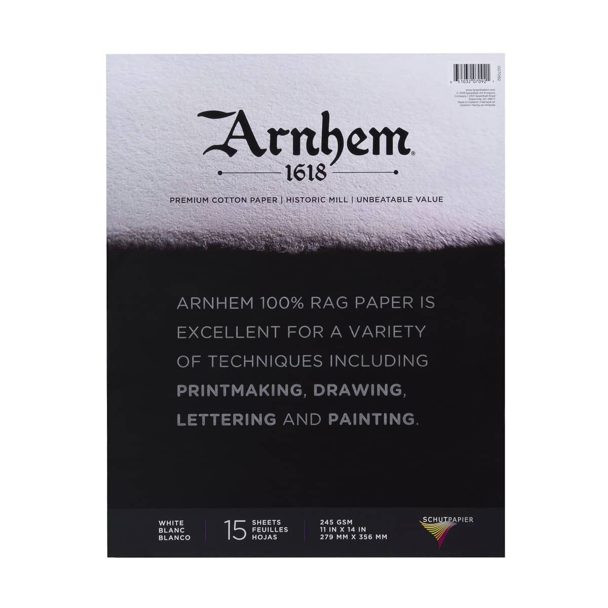 Arnhem 1618 Printmaking Paper Pad