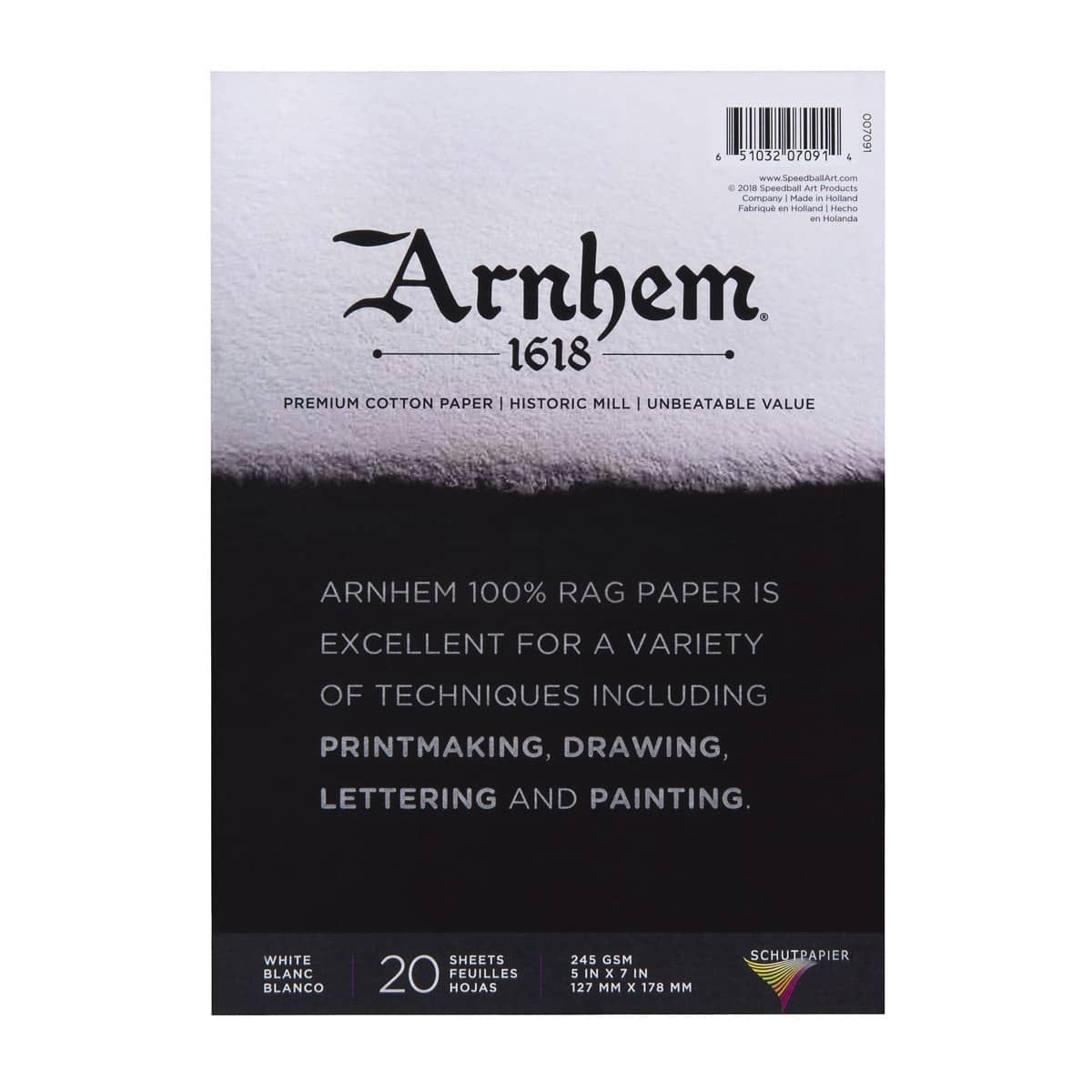 Arnhem 1618 Printmaking Paper Pad