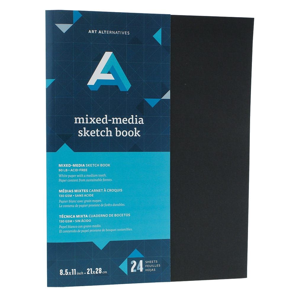 Art Alternatives Artist's MULTI-MEDIA Sketch Book, 8.5 x 11