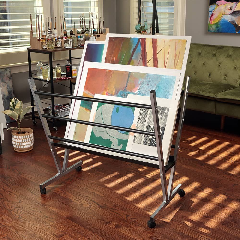 Art Show Displays  Grid Display Systems, Easels, and Print Racks