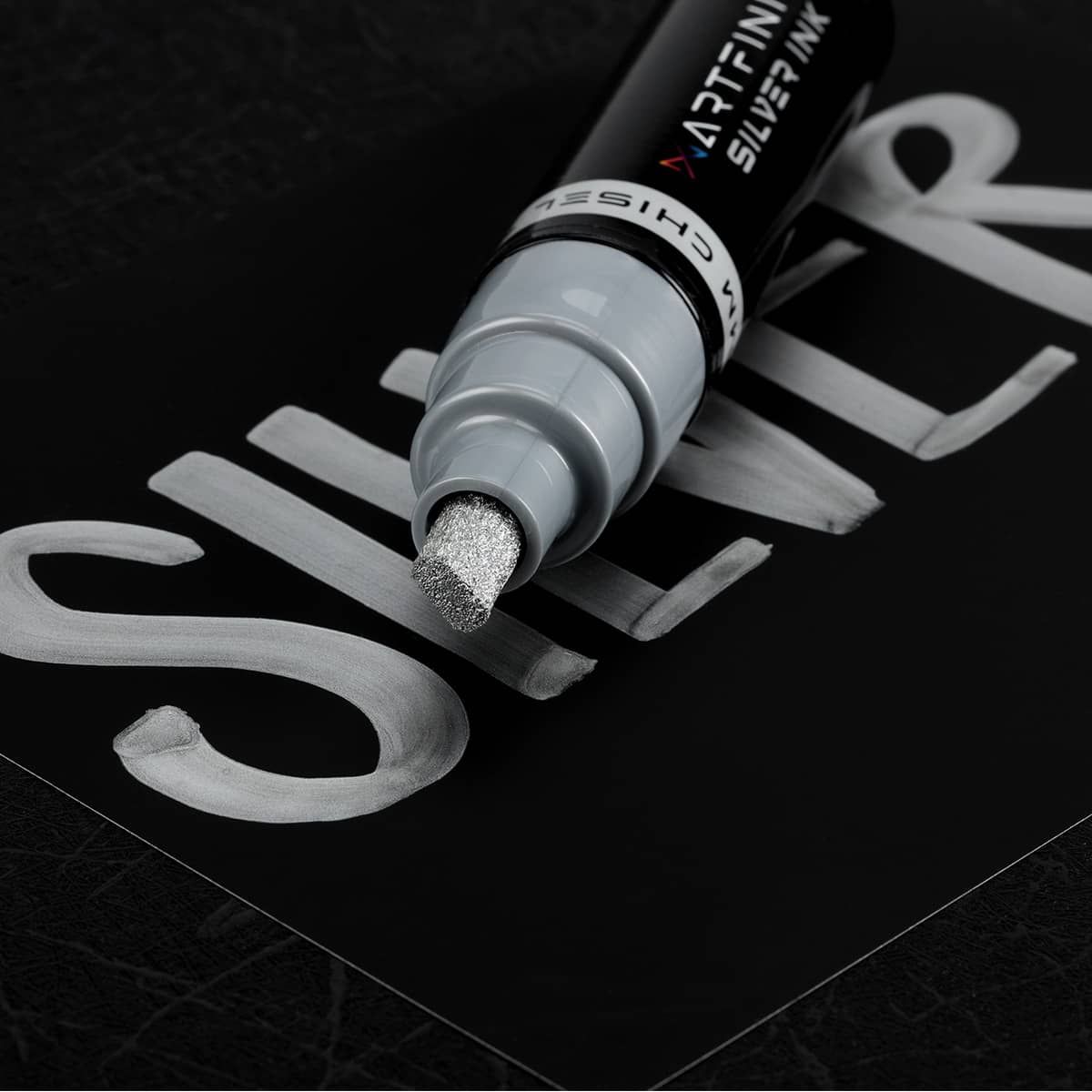 Silver-Pump Action Marker Promotes Smooth Ink Flow