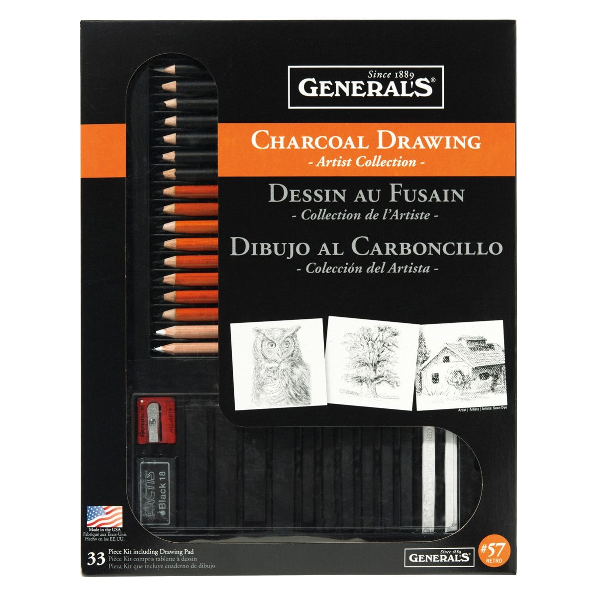 GENERAL'S Getting Started with Charcoal Set