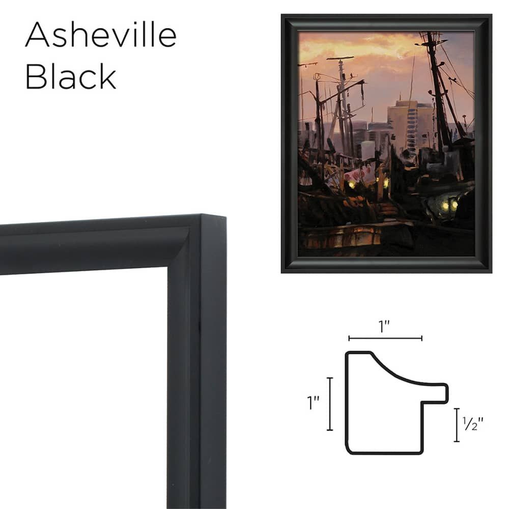 Asheville Slim Black Frame