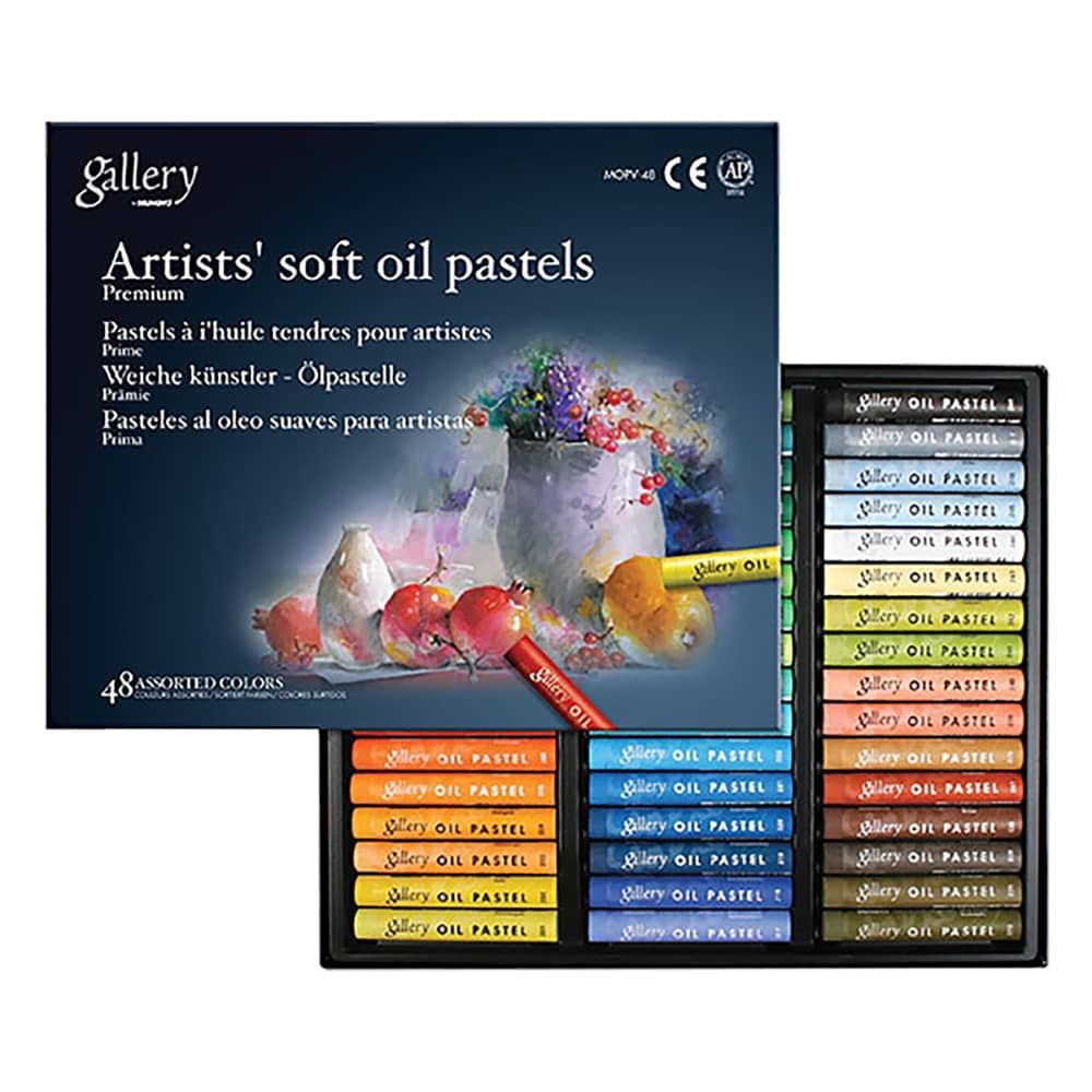 Mungyo Gallery Soft Oil Pastels Set of 48 - Assorted Colors 