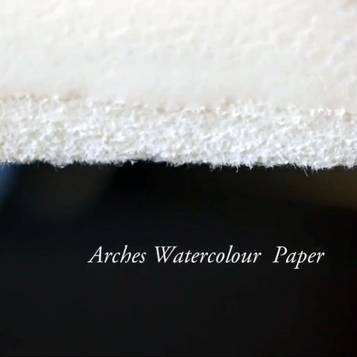 Arches Watercolor Paper Traditional White 90 lb. Hot Press 22x30 sheet
