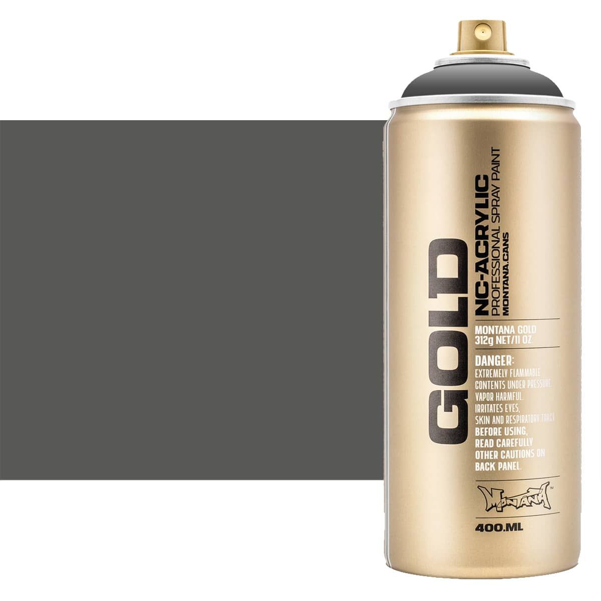 Montana GOLD Acrylic Professional Spray Paint 400 ml - Basalt